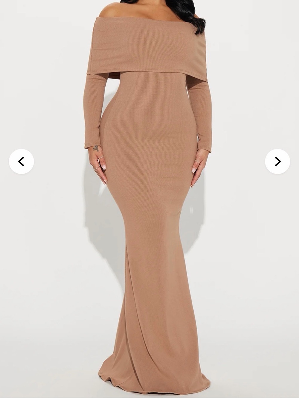 Fashion Nova Nayeli Snatched Maxi Dress